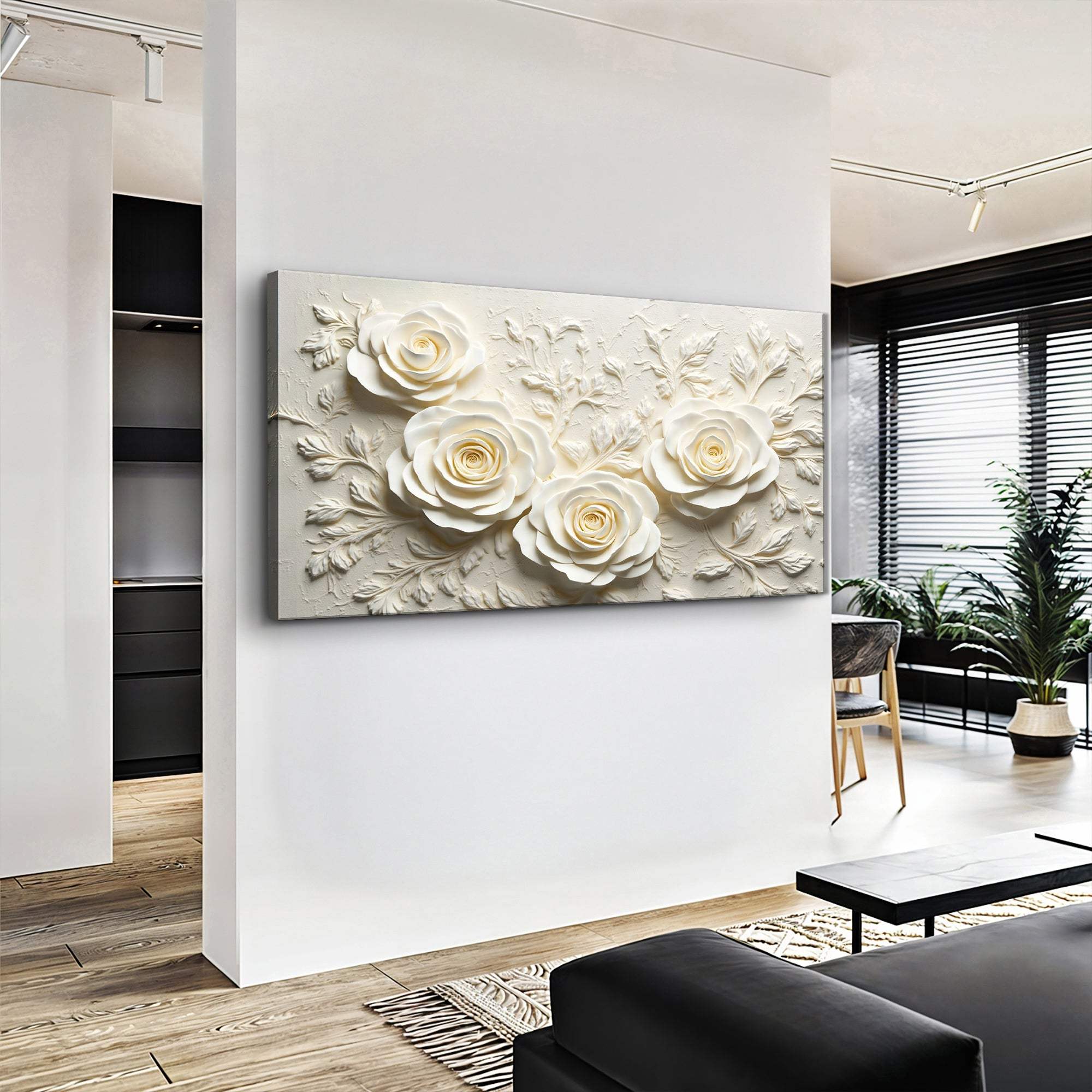 Floral Abstract Wall Art IV - Tailored Canvases - Flyclothing LLC