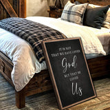 1 John 4:10 Faith Sign VI - Tailored Canvases - Flyclothing LLC