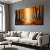 Abstract Forest Landscape Wall Art - Tailored Canvases - Flyclothing LLC