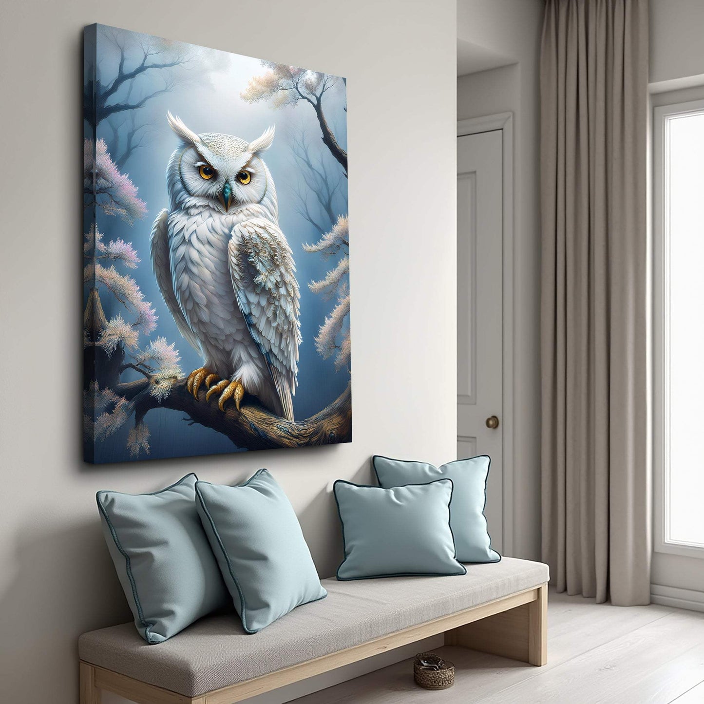 Owl Wall Art II - Tailored Canvases - Flyclothing LLC
