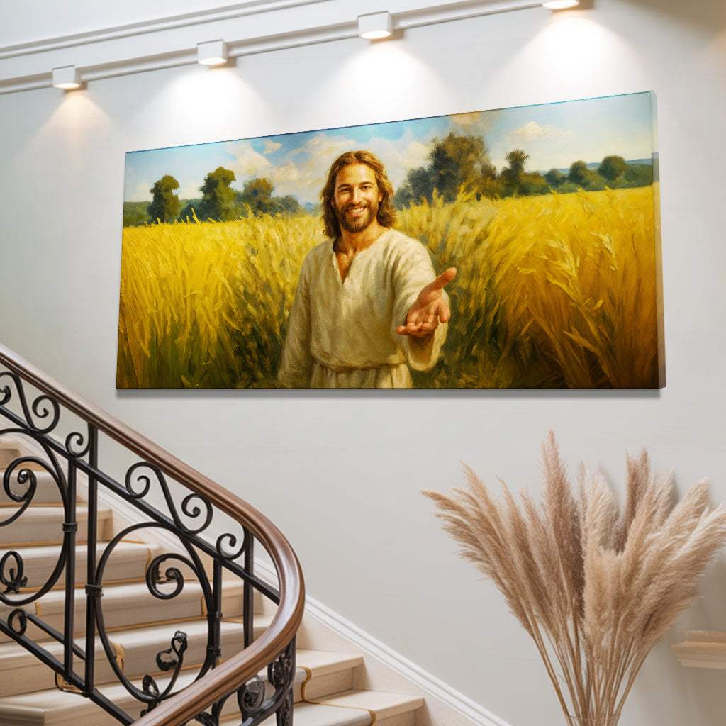 Savior's Invitation Faith Wall Art II - Tailored Canvases - Flyclothing LLC