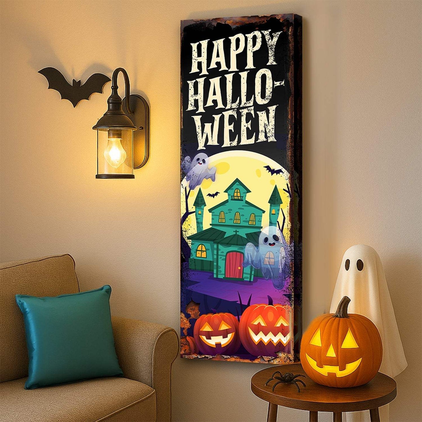 Halloween Welcome Sign - Tailored Canvases - Flyclothing LLC