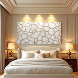 Golden Neurons Wall Art - Tailored Canvases - Flyclothing LLC