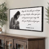 Numbers 6:24-26 - May The Lord Bless You Faith Sign IV - Tailored Canvases - Flyclothing LLC