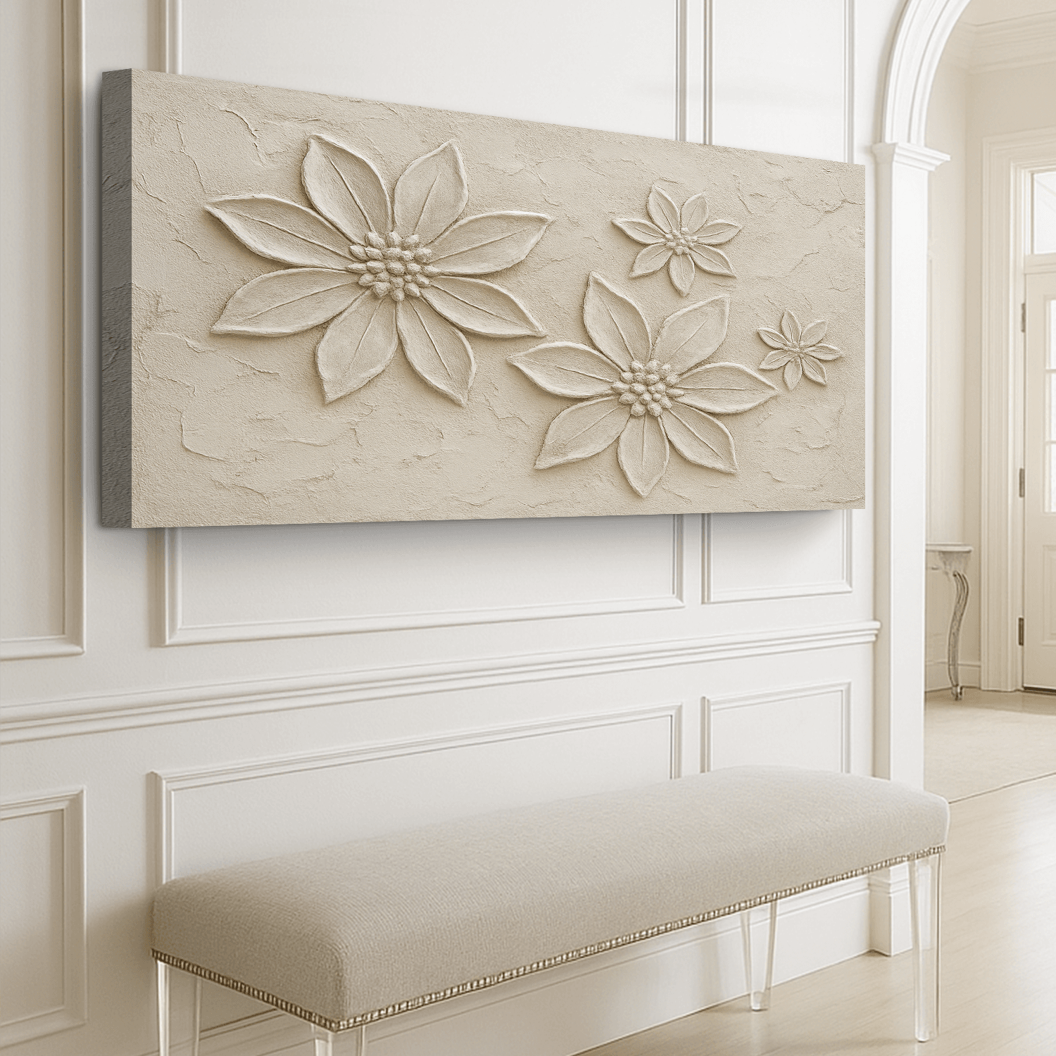 Floral Abstract Wall Art V - Tailored Canvases - Flyclothing LLC