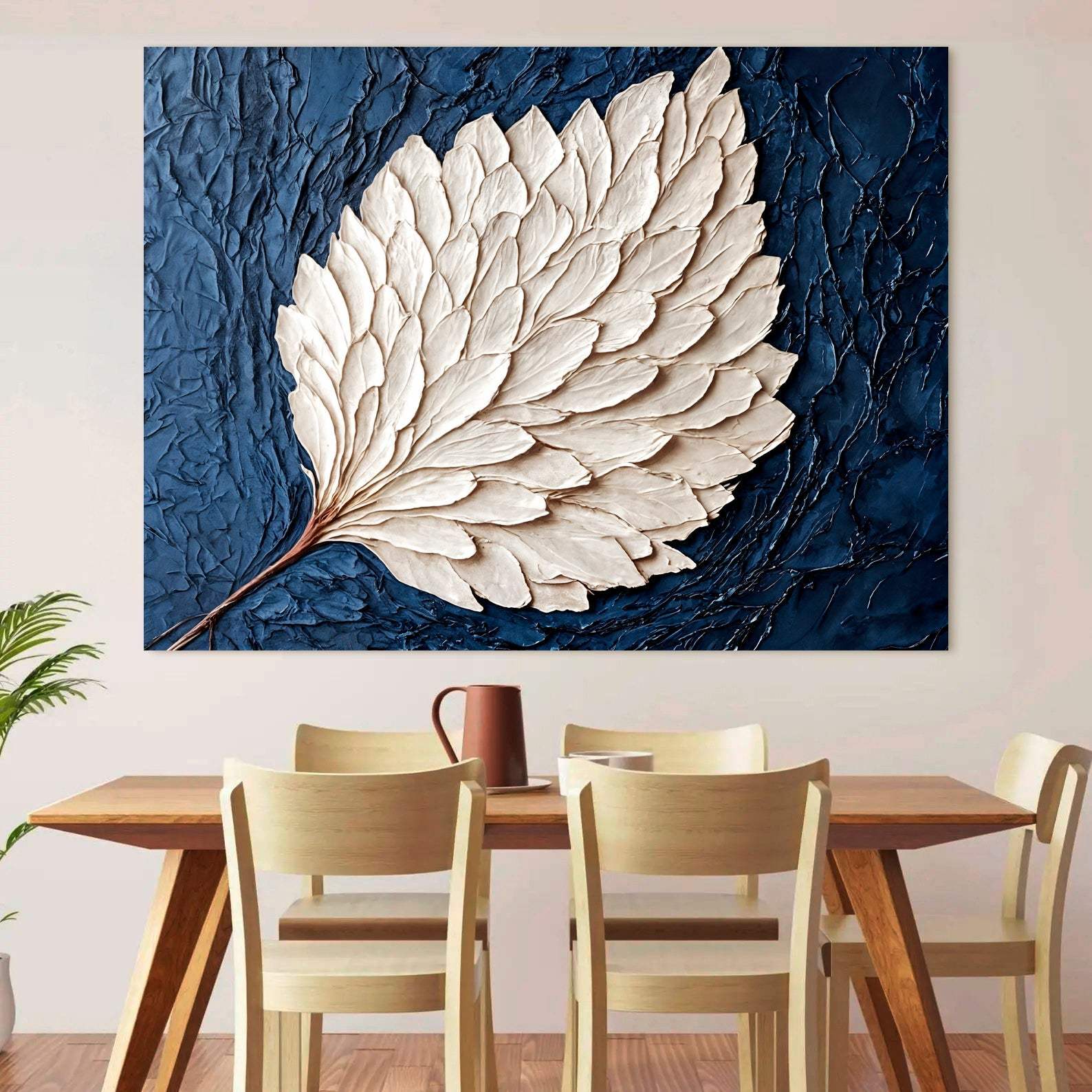 Ivory Bloom Wall Art - Tailored Canvases - Flyclothing LLC