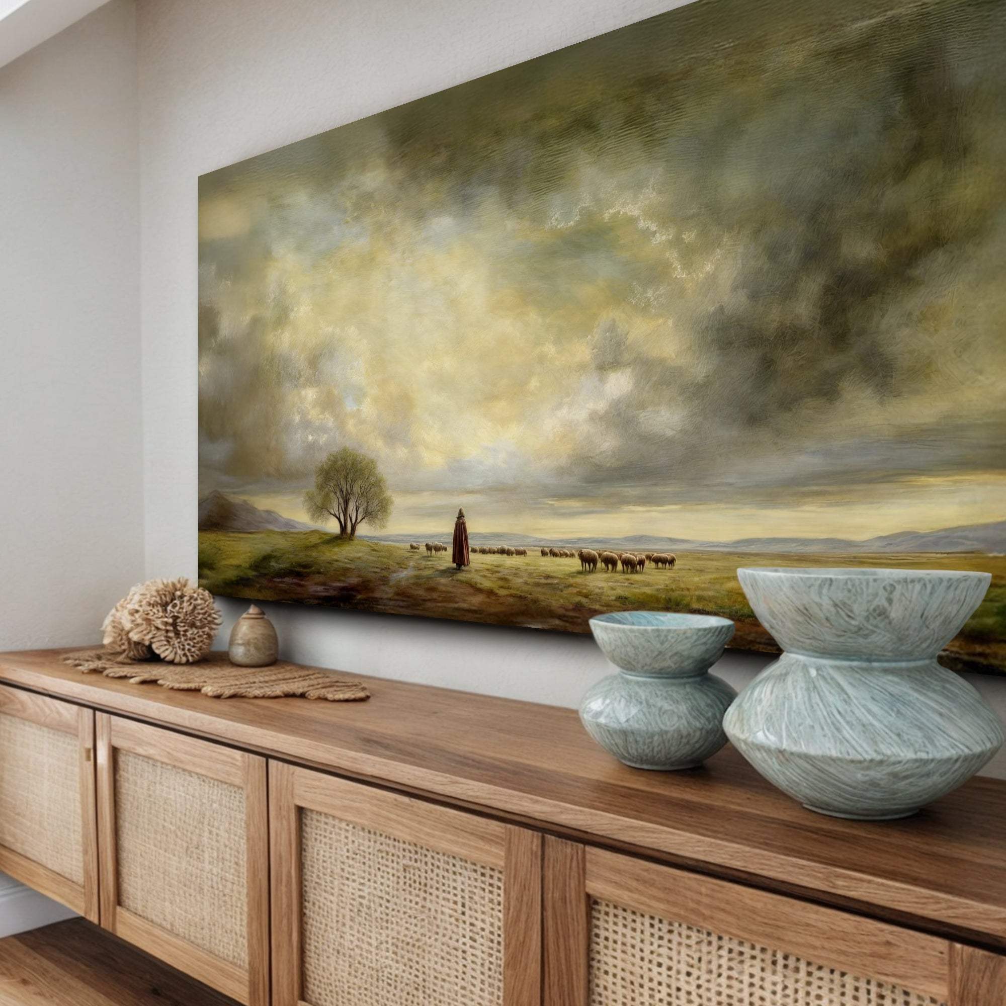 The Good Shepherd Faith Wall Art - Tailored Canvases - Flyclothing LLC
