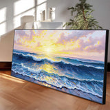 Golden Horizon Wall Art - Tailored Canvases - Flyclothing LLC