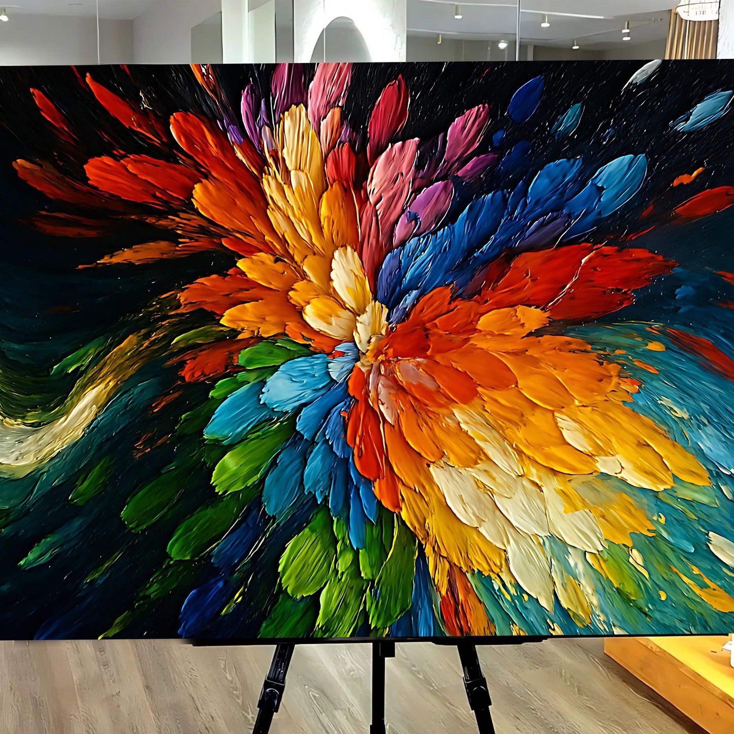 Cosmic Burst Wall Art - Tailored Canvases - Flyclothing LLC
