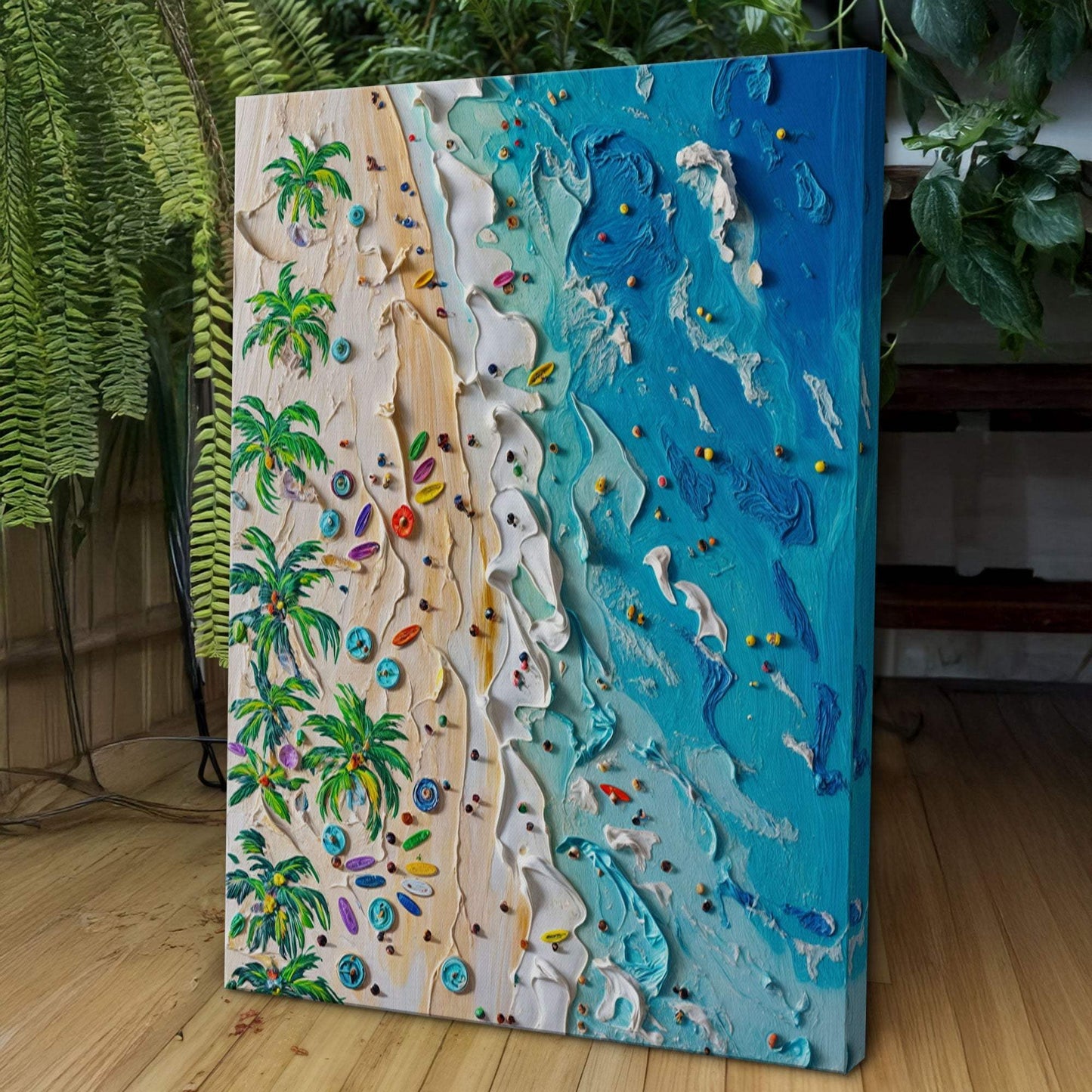 Beach Days Wall Art - Tailored Canvases - Flyclothing LLC