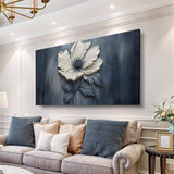 Floral Clay Relief Wall Art - Tailored Canvases - Flyclothing LLC