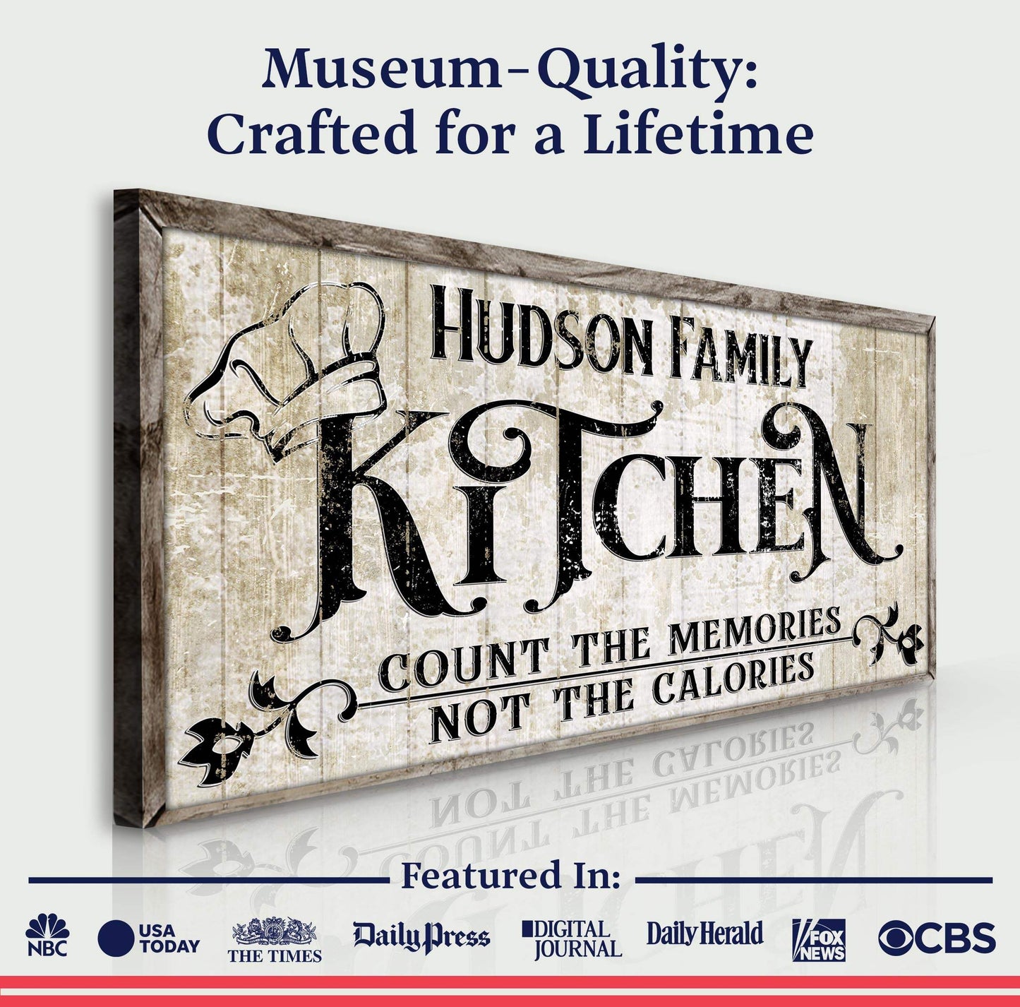 Kitchen Sign X - Tailored Canvases - Flyclothing LLC