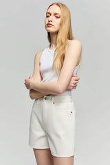 Golden Hour High Rise Girlfriend Shorts HJ801 - Hey Joanie - Flyclothing LLC