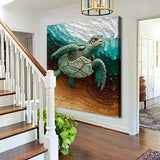 3D Turtle Wall Art - Tailored Canvases - Flyclothing LLC