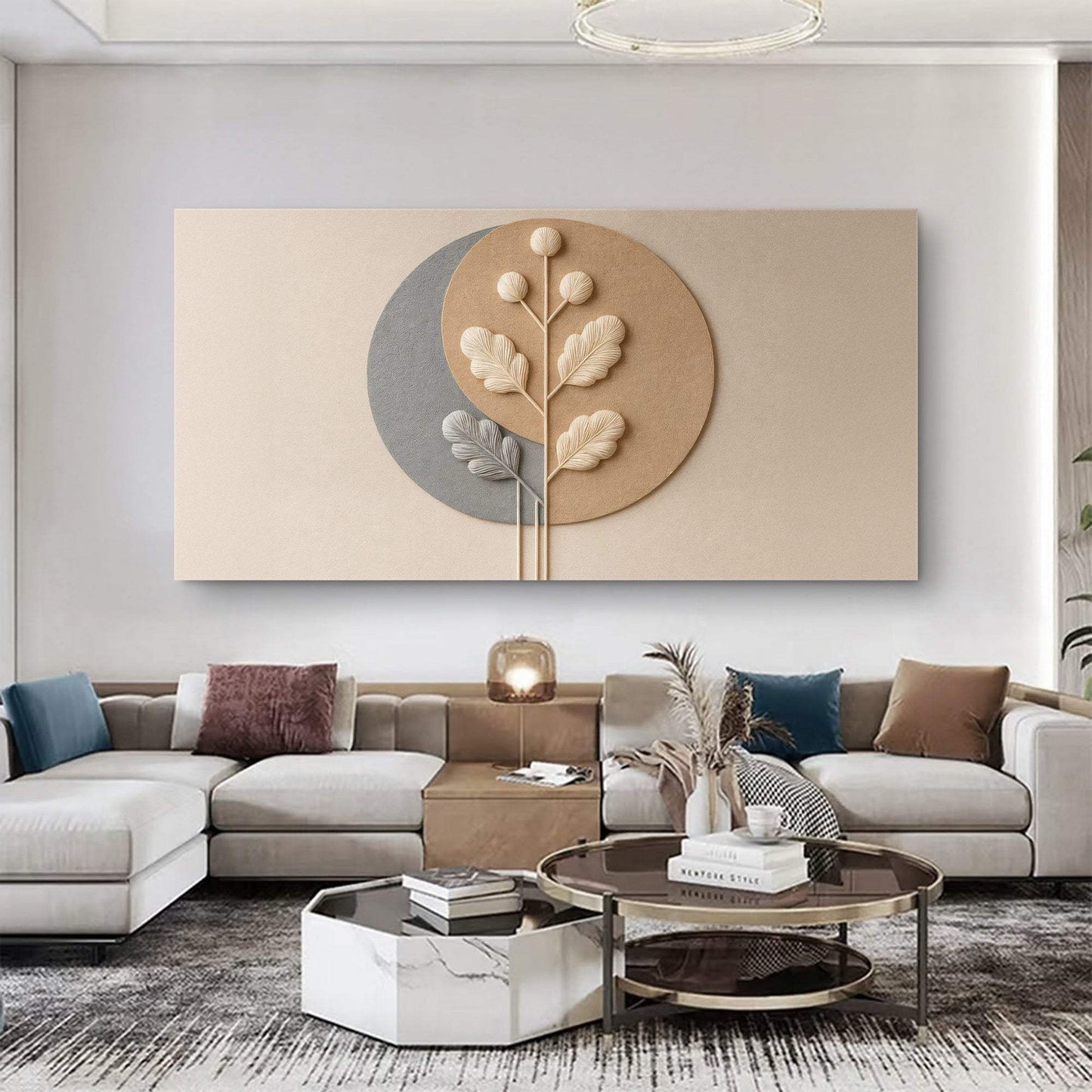 Modern Abstract Minimalist Wall Art XII - Tailored Canvases - Flyclothing LLC