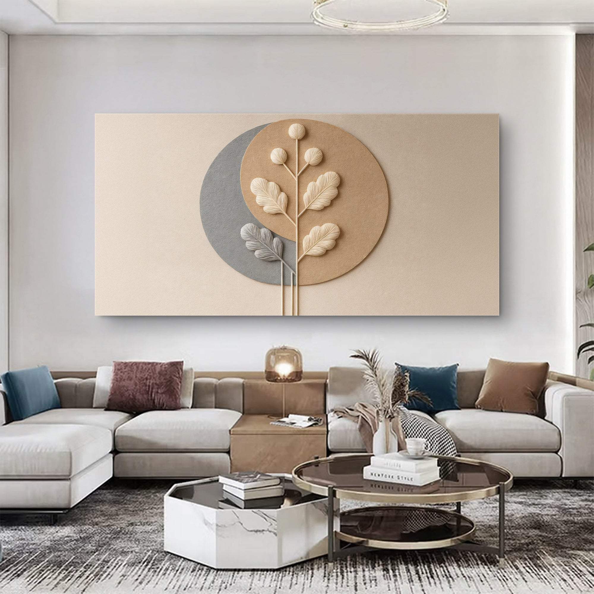 Modern Abstract Minimalist Wall Art XII - Tailored Canvases - Flyclothing LLC