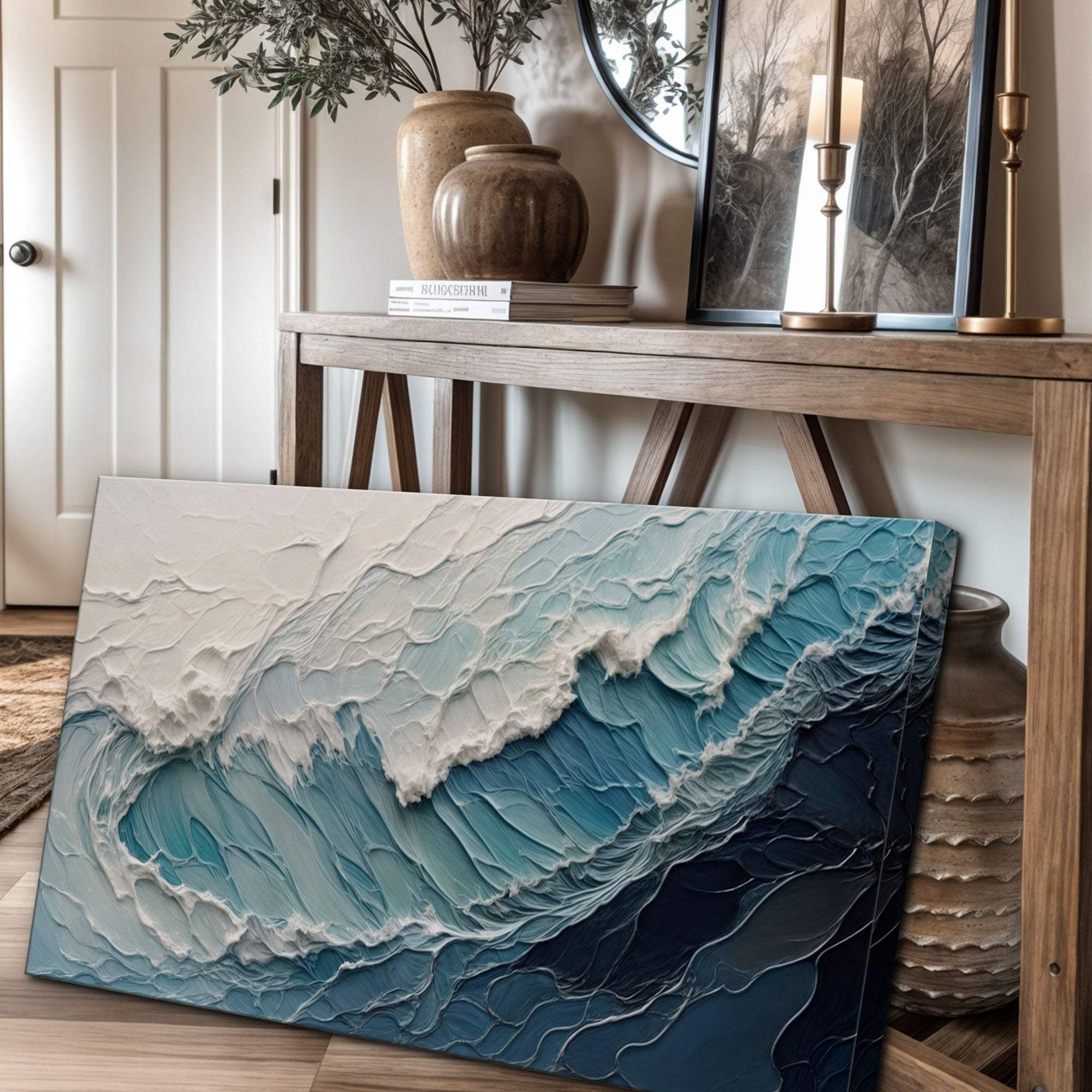 Ocean's Embrace Seascape Wall Art - Tailored Canvases - Flyclothing LLC