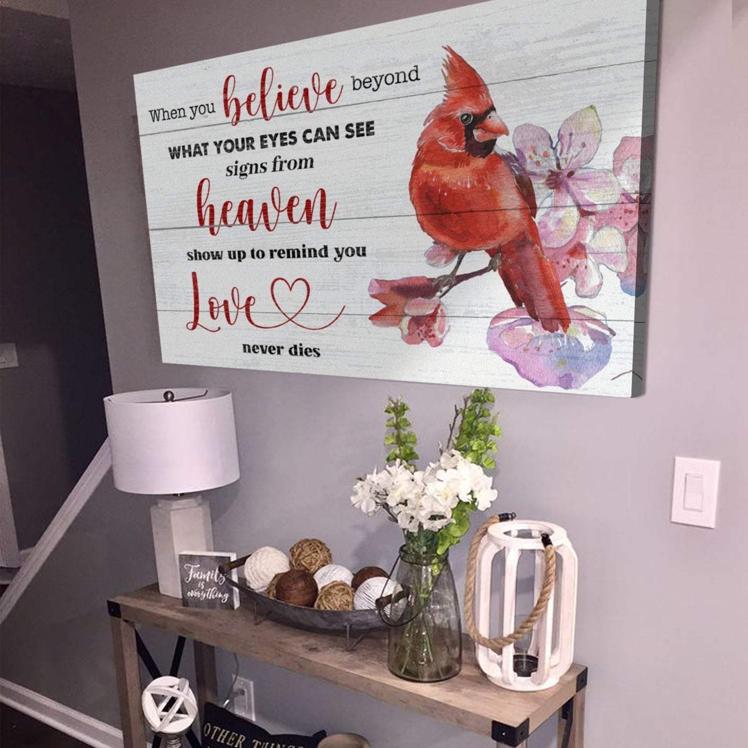When You Believe Beyond Faith Sign II - Tailored Canvases - Flyclothing LLC