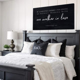 Be Completely Humble And Gentle - Ephesians 4:2 Faith Sign III - Tailored Canvases - Flyclothing LLC
