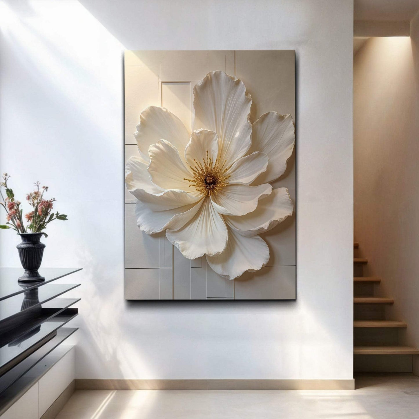 Modern Bloom Essence Wall Art - Tailored Canvases - Flyclothing LLC