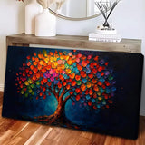 Rainbow Bloom Wall Art - Tailored Canvases - Flyclothing LLC