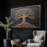 3D Celtic Tree of Life Wall Art III - Tailored Canvases - Flyclothing LLC