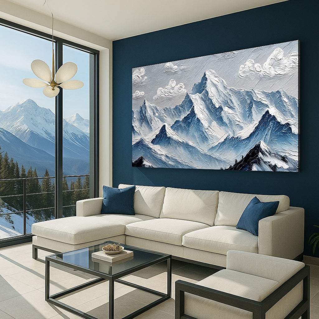 Mountain Minimalist Wall Art - Tailored Canvases - Flyclothing LLC