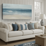 Waterscape Abstract Wall Art IX - Tailored Canvases - Flyclothing LLC