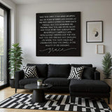 Unending Grace Faith Sign III - Tailored Canvases - Flyclothing LLC