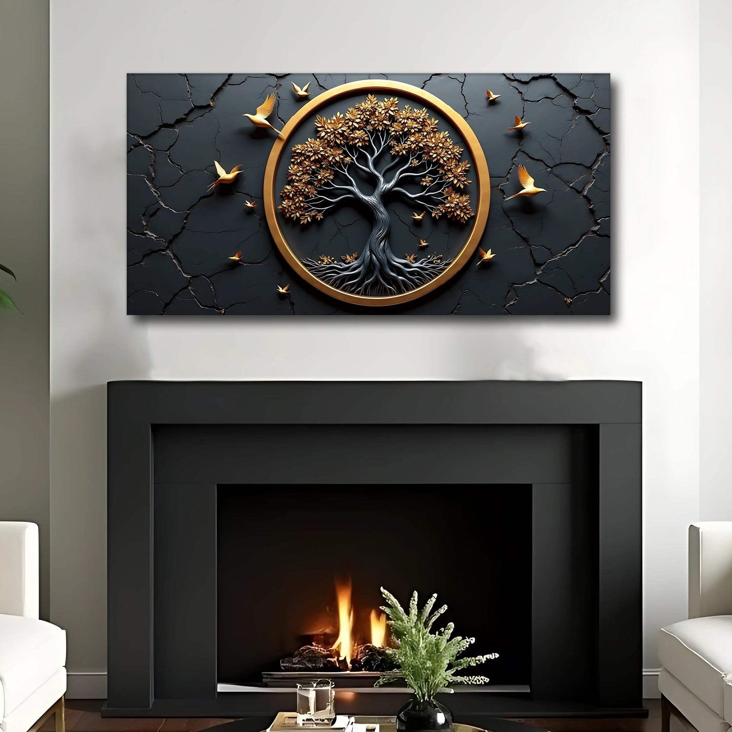 3D Celtic Tree of Life Wall Art IV - Tailored Canvases - Flyclothing LLC