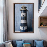 Wooden Lighthouse Coastal Wall Art - Tailored Canvases - Flyclothing LLC