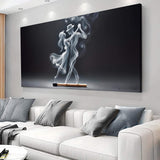 Modern Abstract Couple Dance Wall Art - Tailored Canvases - Flyclothing LLC
