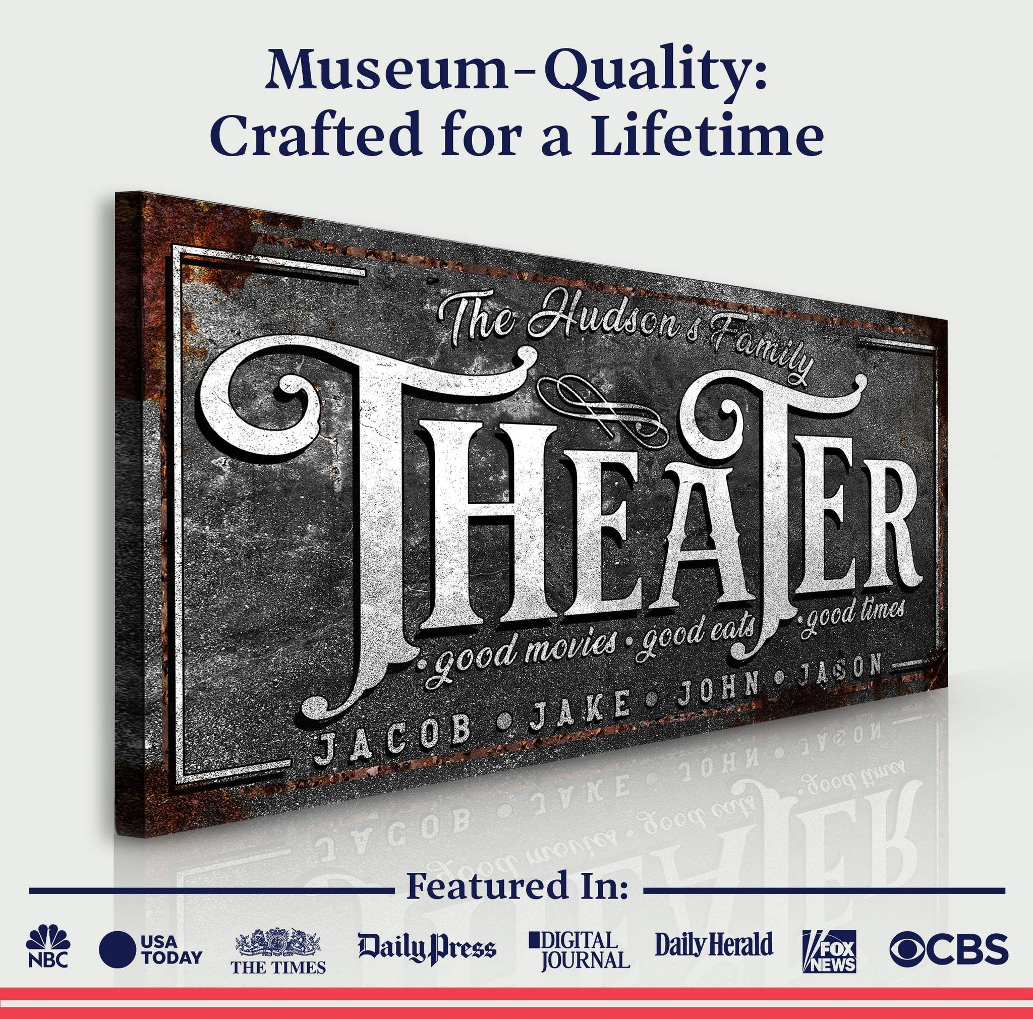 Theater Sign V - Tailored Canvases - Flyclothing LLC