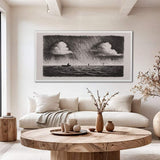 Jesus Walking On Water Faith Wall Art III - Tailored Canvases - Flyclothing LLC