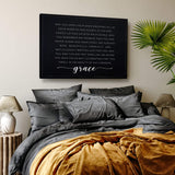 Unending Grace Faith Sign II - Tailored Canvases - Flyclothing LLC