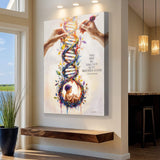 Psalm 139:13 - For You Knit Me In My Mother's Womb Faith Sign - Tailored Canvases - Flyclothing LLC