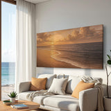 Beach Shoreline Coastal Wall Art VIII - Tailored Canvases - Flyclothing LLC