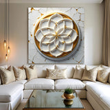 Flower Of Life Wall Art - Tailored Canvases - Flyclothing LLC