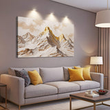 Golden Peaks Wall Art - Tailored Canvases - Flyclothing LLC