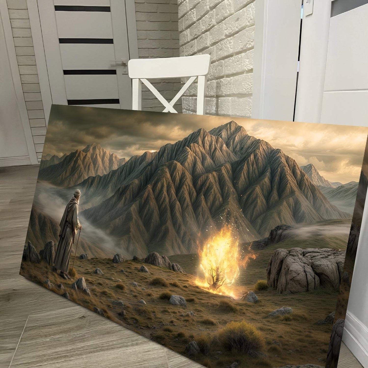 Burning Bush - Faith Wall Art - Tailored Canvases - Flyclothing LLC