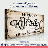 Kitchen Sign XI - Tailored Canvases - Flyclothing LLC