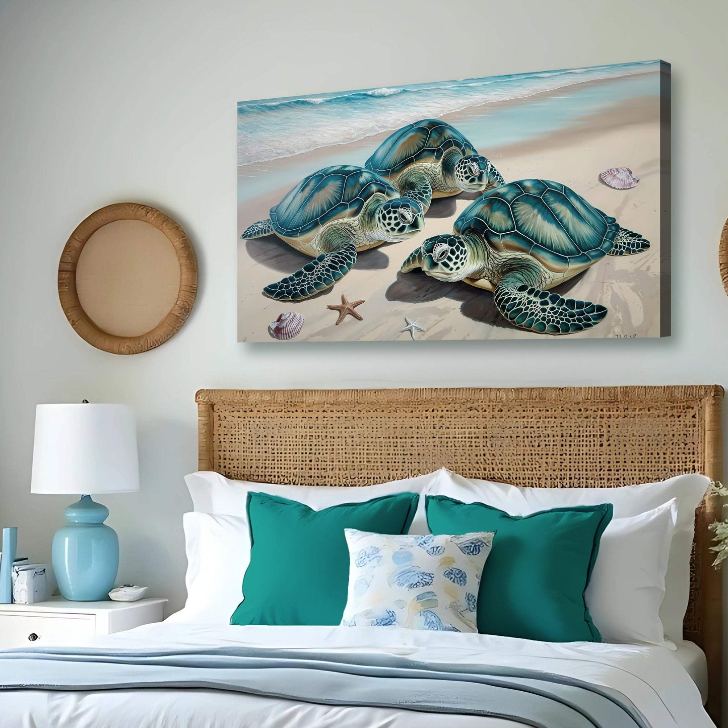 3D Coastal Wall Art III - Tailored Canvases - Flyclothing LLC