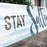 Stay Salty Coastal Sign IX - Tailored Canvases - Flyclothing LLC