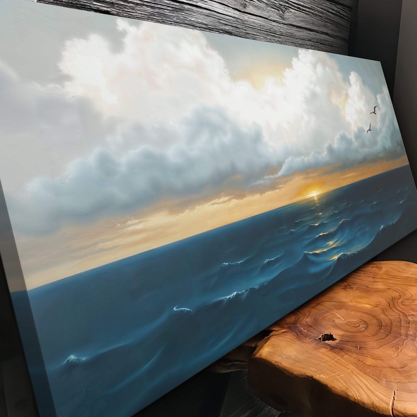 Waterscape Abstract Wall Art II - Tailored Canvases - Flyclothing LLC