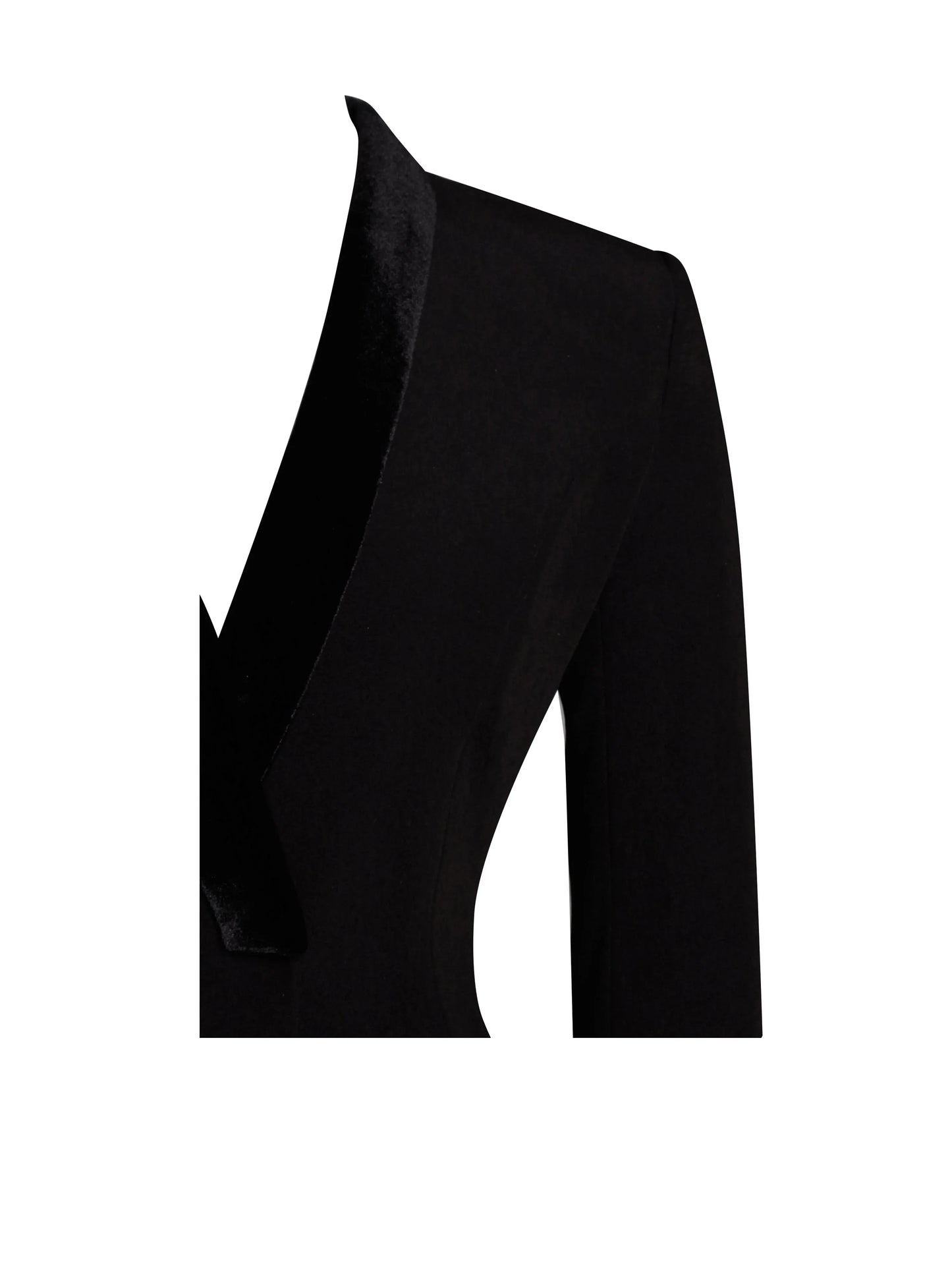 Madeline Black Feather Trim Blazer Dress - Miss Circle - Flyclothing LLC