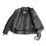 Thunderhead - Men's Ultra Leather Motorcycle Jacket - Unik Just for Bikers - Flyclothing LLC