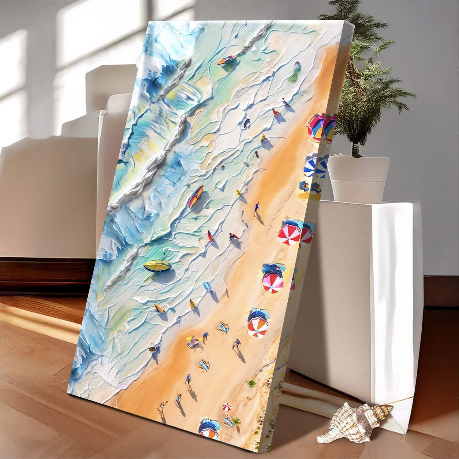 Beach Days Wall Art III - Tailored Canvases - Flyclothing LLC