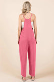 Culture Code Full Size Sleeveless Wide Leg Jumpsuit with Pockets - Trendsi - Flyclothing LLC
