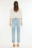 Kancan Mid Rise Distressed Boyfriend Fit Jeans - Trendsi - Flyclothing LLC
