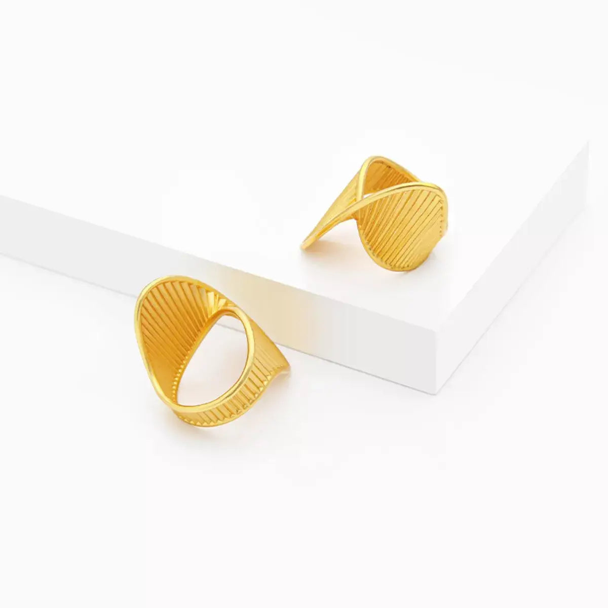 Irregular Twisted Texture Ring - Trendsi - Flyclothing LLC